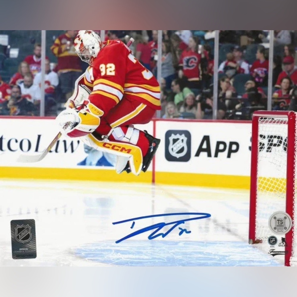 Dustin Wolf Signed 8x10 Photo TS Sports